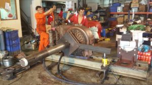 Brattvaag Hydraulic Motor Service Testing